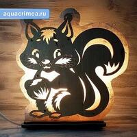 Соляная лампа "Белочка" большая 3-4 кг.